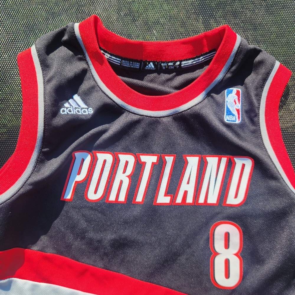Adidas Portland Trail Blazers Damian Lillard Swingman NBA Jersey Mens S Small - Picture 3 of 7